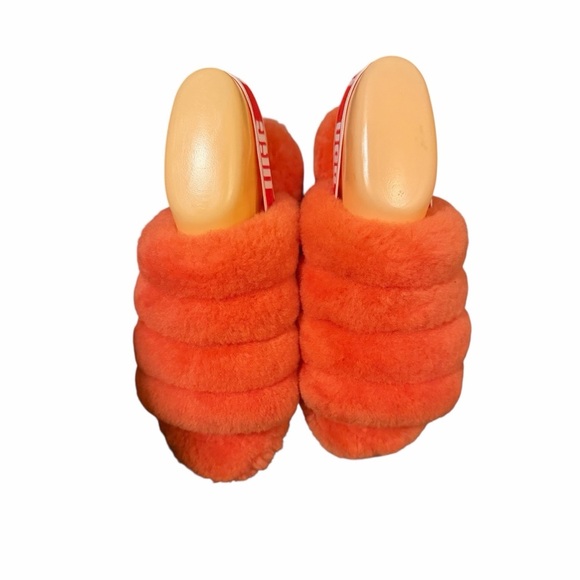 UGG fluffy yeah slides Vibrant Orange - Picture 5 of 5